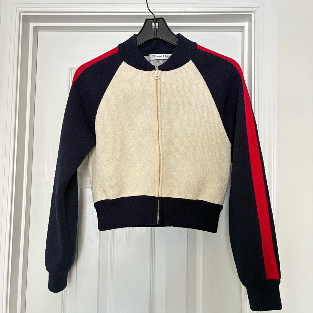 Dior knit bomber sweater - Picture 4 of 6